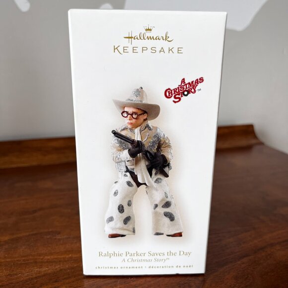 Like New Hallmark Ornament "Ralphie Parker Saves the Day" A Christmas Story 2007 - Picture 7 of 14